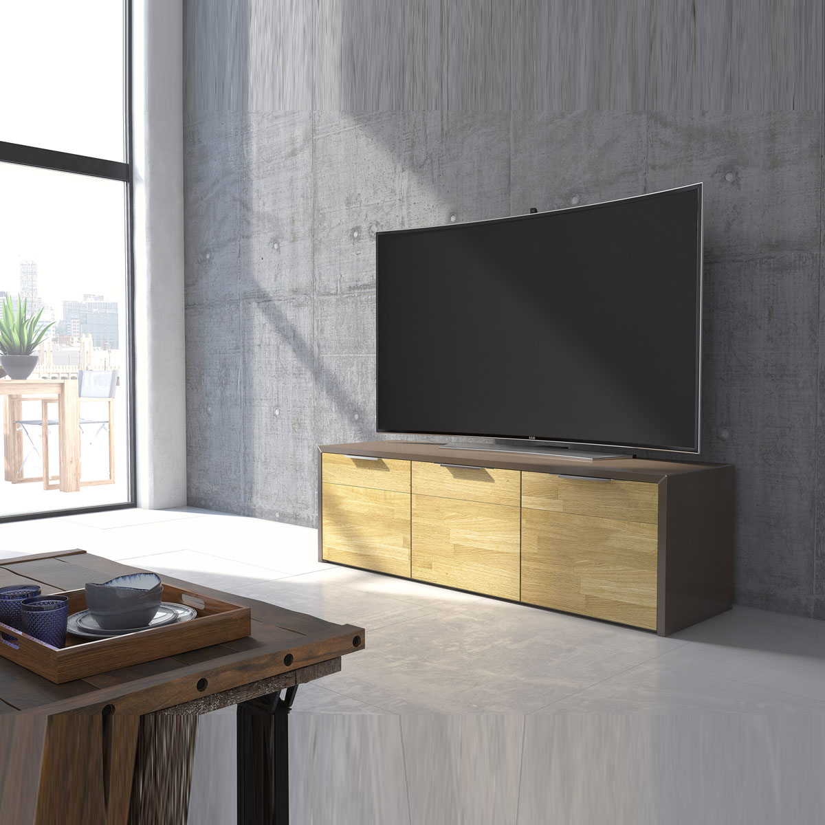 Schnepel TV-Möbel mit Türen S-Line SK